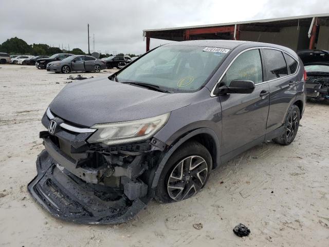 Photo 2 from auction – 2016 HONDA CR-V SE with VIN 2HKRM3H4XGH523110