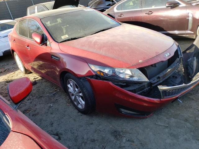 KIA OPTIMA EX 2013 with VIN 5XXGN4A78DG109233 - Photo from auction