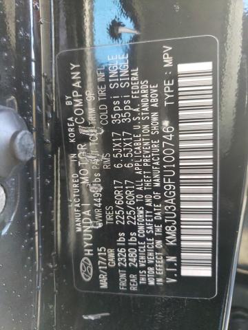 Photo 10 from auction – 2015 HYUNDAI TUCSON LIM with VIN KM8JU3AG9FU100746