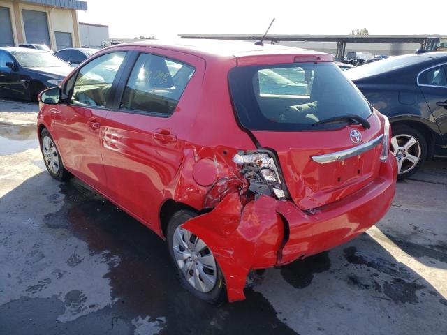 Photo 3 from auction – 2014 TOYOTA YARIS with VIN JTDKTUD30ED581768