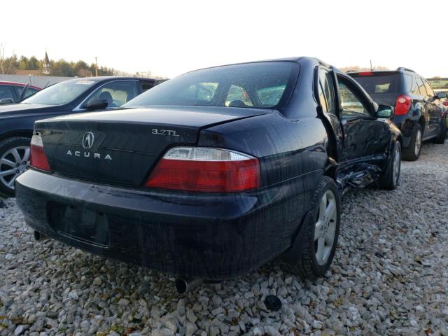 Photo 4 from auction – 2002 ACURA TL with VIN 19UUA568X2A037936