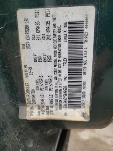 Photo 10 from auction – 2000 DODGE DAKOTA QUA with VIN 1B7GL2AN5YS640698