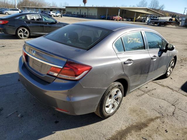 Photo 4 from auction – 2014 HONDA CIVIC LX with VIN 19XFB2F59EE259510