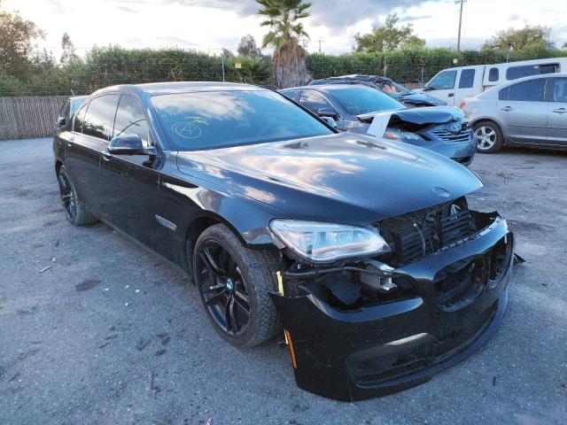 BMW 750 LI 2013 with VIN WBAYE8C54DD132314 - Photo from auction