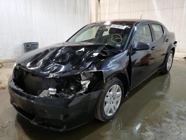 Photo 2 from auction – 2013 DODGE AVENGER SE with VIN 1C3CDZAB0DN572933