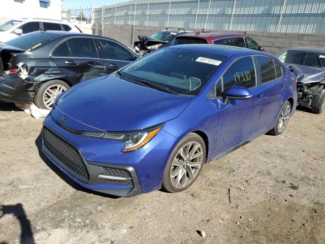 Photo 2 from auction – 2021 TOYOTA COROLLA SE with VIN 5YFP4MCE5MP065343