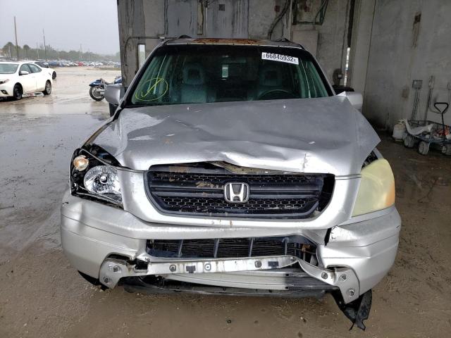 Photo 9 from auction – 2005 HONDA PILOT EXL with VIN 5FNYF18535B009145