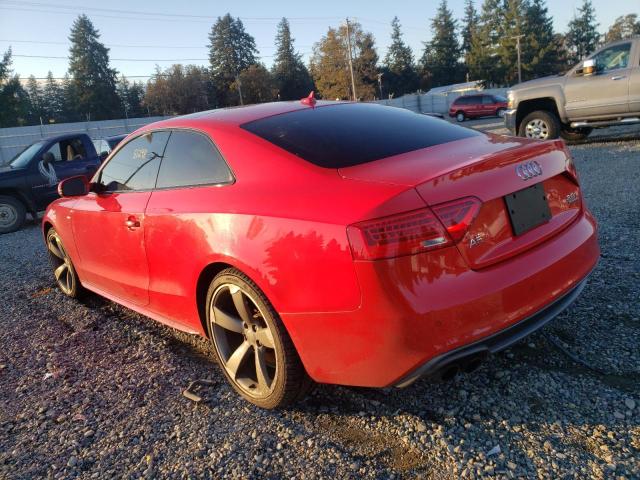 Photo 3 from auction – 2016 AUDI A5 PREMIUM with VIN WAUM2AFR8GA048404