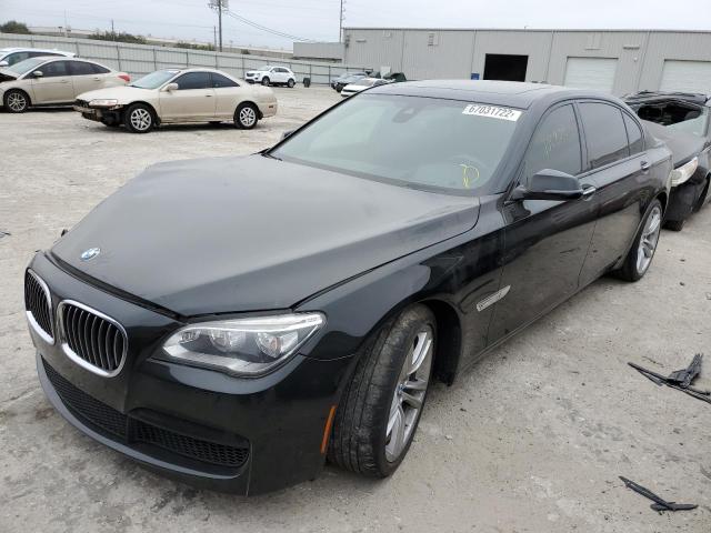 Photo 2 from auction – 2014 BMW 750 LI with VIN WBAYE8C57ED135029