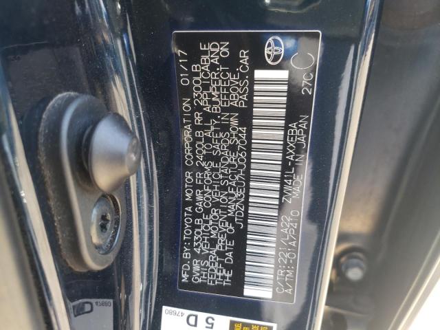 Photo 10 from auction – 2017 TOYOTA PRIUS V with VIN JTDZN3EU7HJ067044