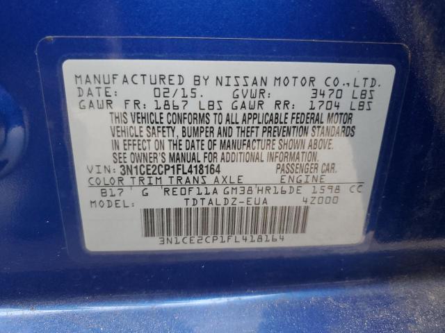 Photo 10 from auction – 2015 NISSAN VERSA NOTE with VIN 3N1CE2CP1FL418164