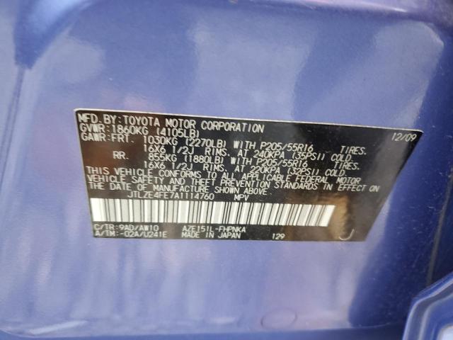 Photo 10 from auction – 2010 TOYOTA SCION XB with VIN JTLZE4FE7A1114760