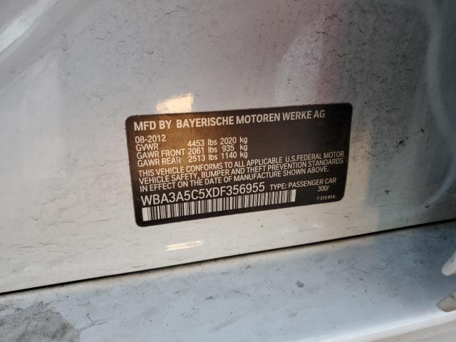 Photo 10 from auction – 2013 BMW 328 I with VIN WBA3A5C5XDF356955