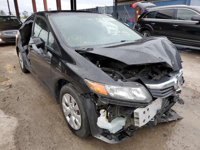 HONDA CIVIC LX 2012 with VIN 19XFB2F57CE063420 - Photo from auction