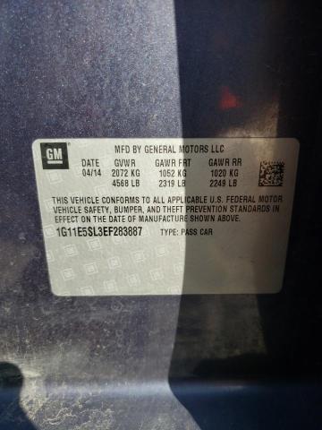 Photo 10 from auction – 2014 CHEVROLET MALIBU 2LT with VIN 1G11E5SL3EF283887