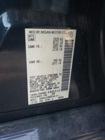 Photo 10 from auction – 2013 NISSAN ALTIMA 2.5 with VIN 1N4AL3AP6DC188316