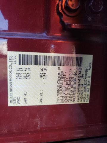 Photo 10 from auction – 2011 NISSAN ALTIMA BAS with VIN 1N4AL2AP9BN443942