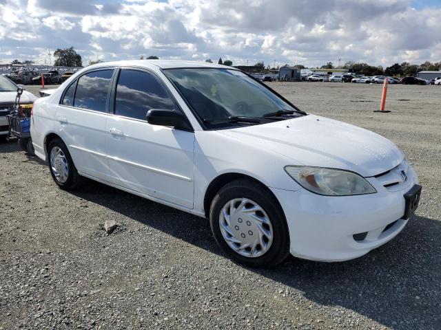 HONDA CIVIC LX 2004 with VIN 2HGES16554H519167 - Photo from auction