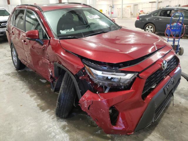 TOYOTA RAV4 XLE 2022 with VIN 2T3P1RFV4NW312554 - Photo from auction