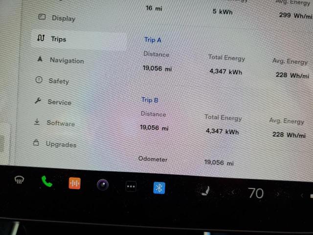 Photo 8 from auction – 2019 TESLA MODEL 3 with VIN 5YJ3E1EB8KF510552
