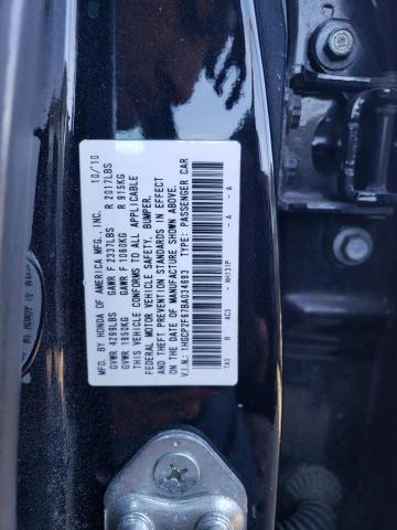 Photo 10 from auction – 2011 HONDA ACCORD SE with VIN 1HGCP2F67BA034693