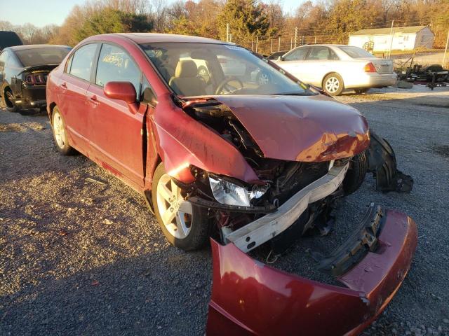 HONDA CIVIC EX 2008 with VIN 1HGFA16888L072540 - Photo from auction
