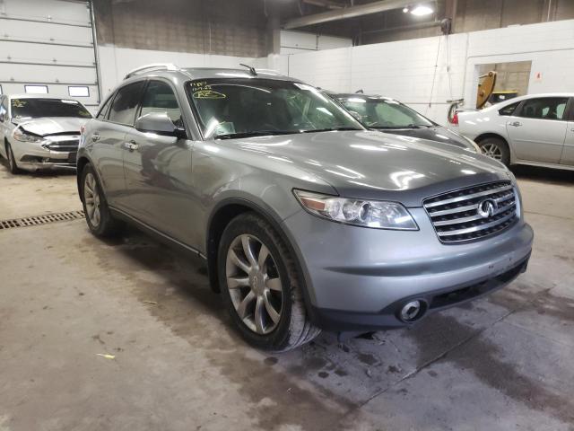 INFINITI FX45 2004 with VIN JNRBS08W94X404360 - Photo from auction
