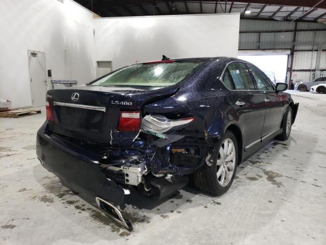 Photo 4 from auction – 2008 LEXUS LS 460 with VIN JTHBL46F485061626