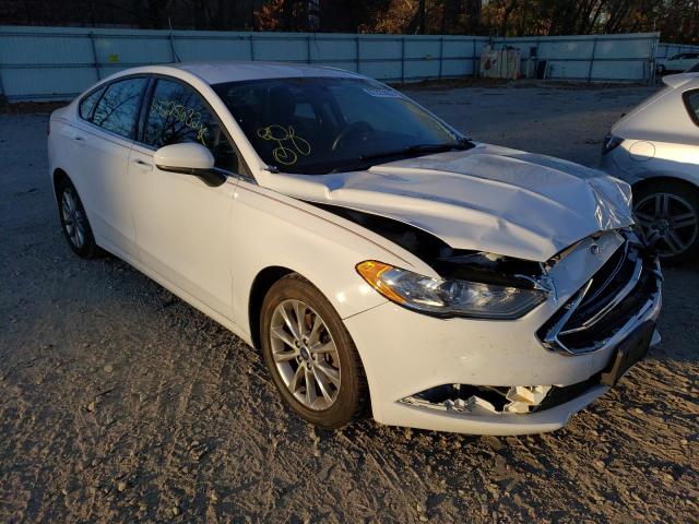FORD FUSION SE 2017 with VIN 3FA6P0H70HR390655 - Photo from auction