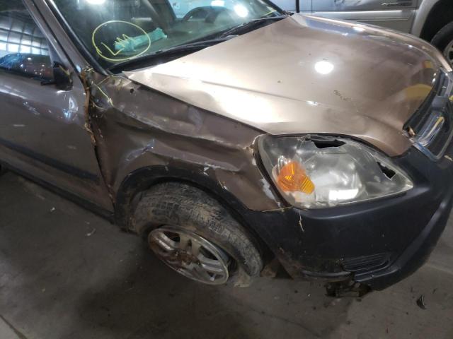 Photo 9 from auction – 2003 HONDA CR-V EX with VIN JHLRD78843C003391