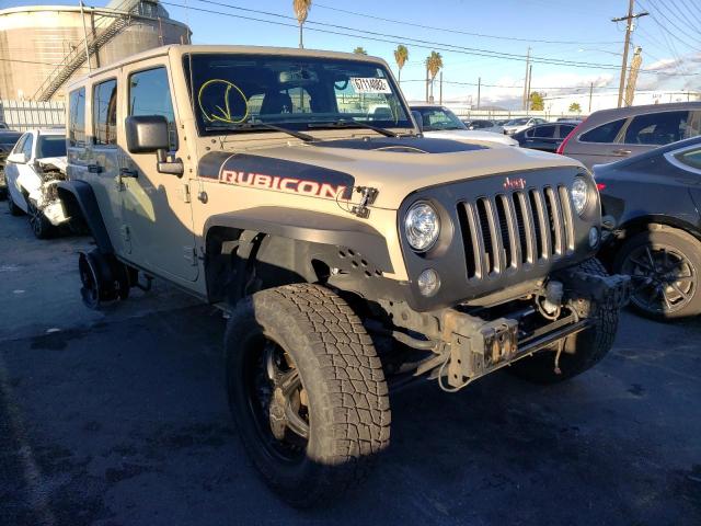 JEEP WRANGLER U 2017 with VIN 1C4BJWFGXHL646380 - Photo from auction