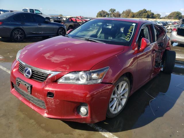 Photo 2 from auction – 2013 LEXUS CT 200 with VIN JTHKD5BH9D2141560