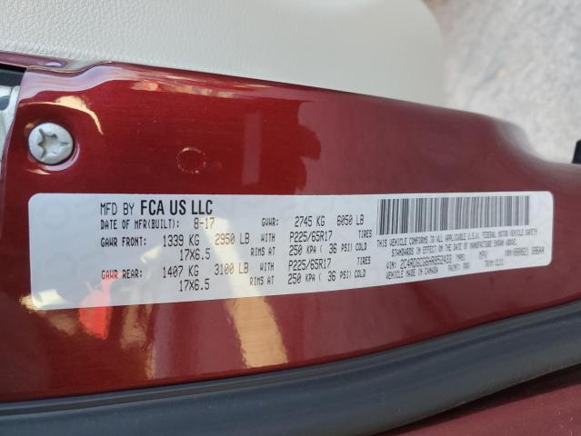 Photo 10 from auction – 2017 DODGE GRAND CARA with VIN 2C4RDGCG6HR852433