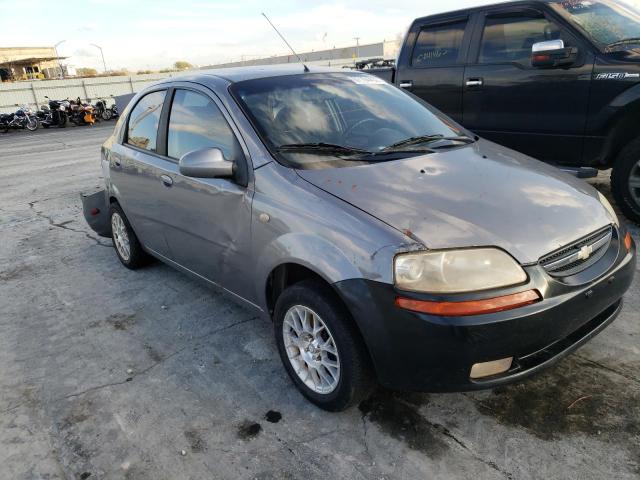 CHEVROLET AVEO BASE 2006 with VIN KL1TD566X6B546805 - Photo from auction