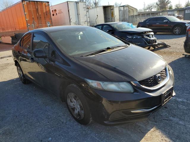 Photo 1 from auction – 2013 HONDA CIVIC LX with VIN 19XFB2F52DE021447