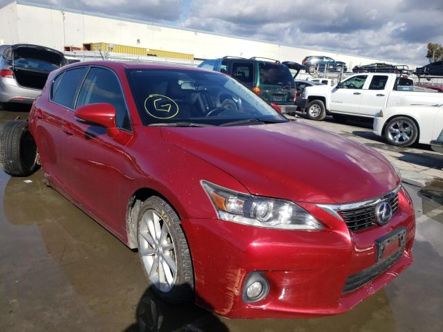 LEXUS CT 200 2013 with VIN JTHKD5BH9D2141560 - Photo from auction