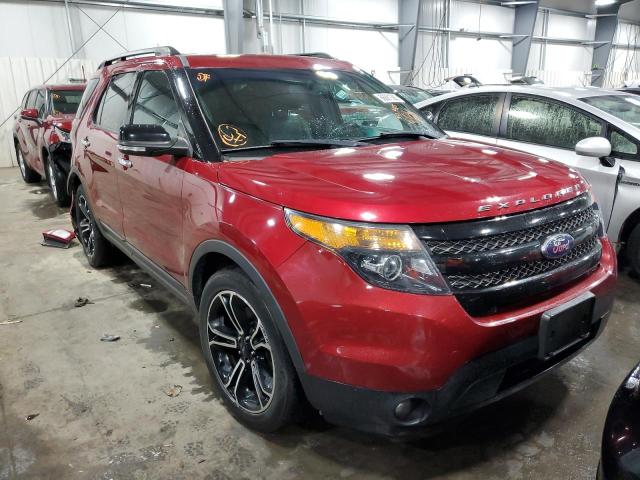 FORD EXPLORER S 2014 with VIN 1FM5K8GT8EGC12685 - Photo from auction