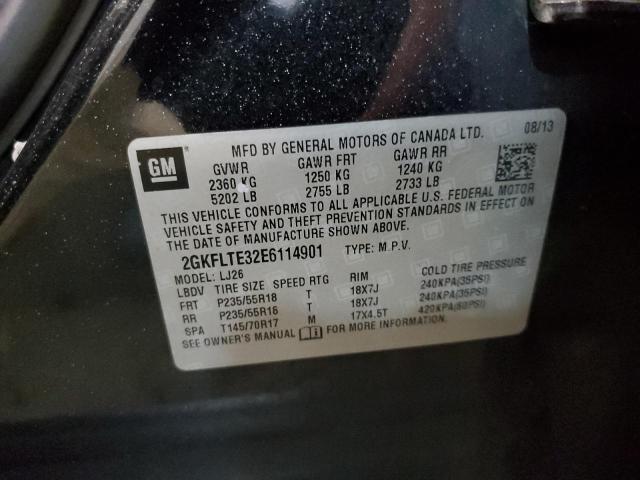 Photo 10 from auction – 2014 GMC TERRAIN SL with VIN 2GKFLTE32E6114901