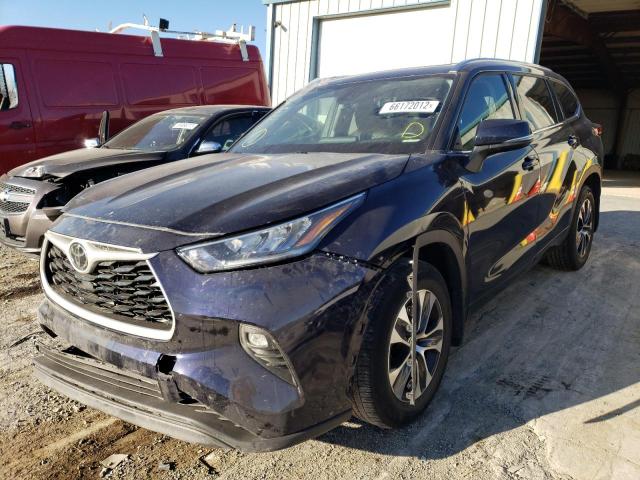 Photo 2 from auction – 2020 TOYOTA HIGHLANDER with VIN 5TDGZRBH7LS009324