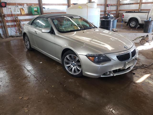 BMW 650 I 2007 with VIN WBAEK13507CN80451 - Photo from auction