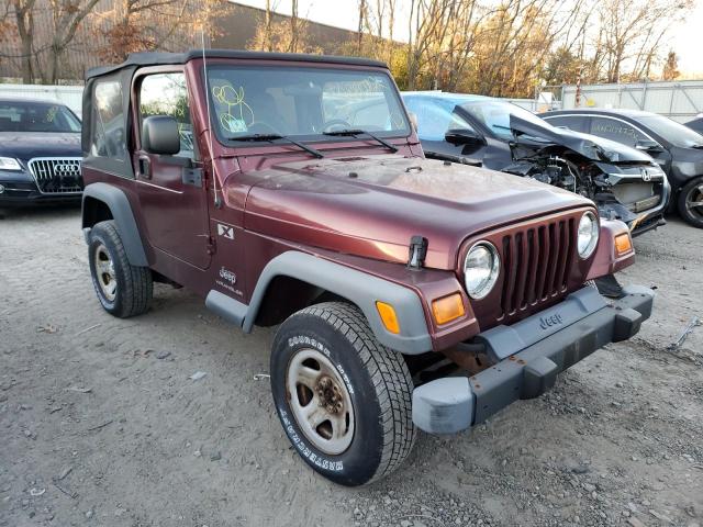 JEEP WRANGLER 2003 with VIN 1J4FA39S93P365067 - Photo from auction