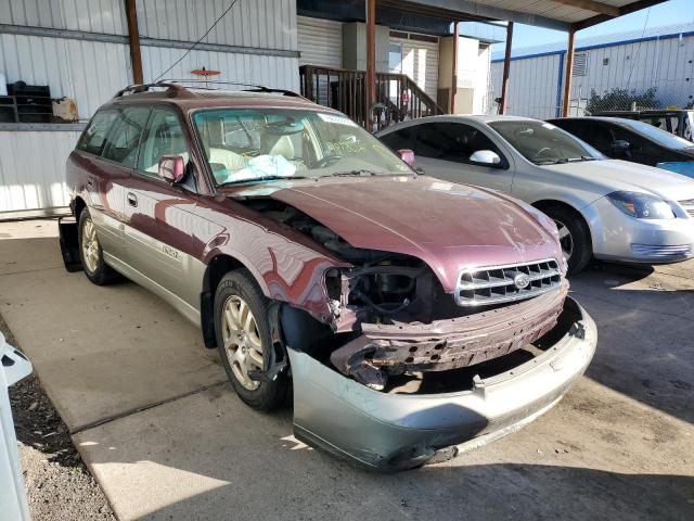 SUBARU LEGACY OUT 2001 with VIN 4S3BH686217623366 - Photo from auction