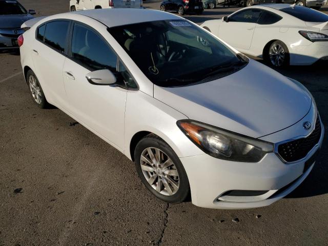 KIA FORTE LX 2014 with VIN KNAFX4A60E5095070 - Photo from auction