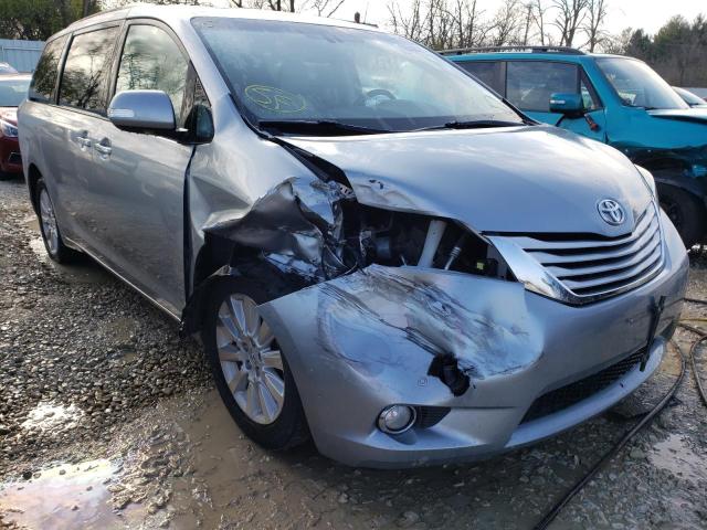 TOYOTA SIENNA XLE 2014 with VIN 5TDDK3DC9ES087936 - Photo from auction