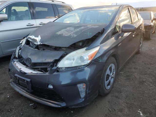Photo 2 from auction – 2013 TOYOTA PRIUS with VIN JTDKN3DU0D5544144
