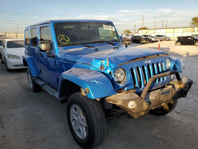 JEEP WRANGLER U 2015 with VIN 1C4BJWEG2FL526345 - Photo from auction