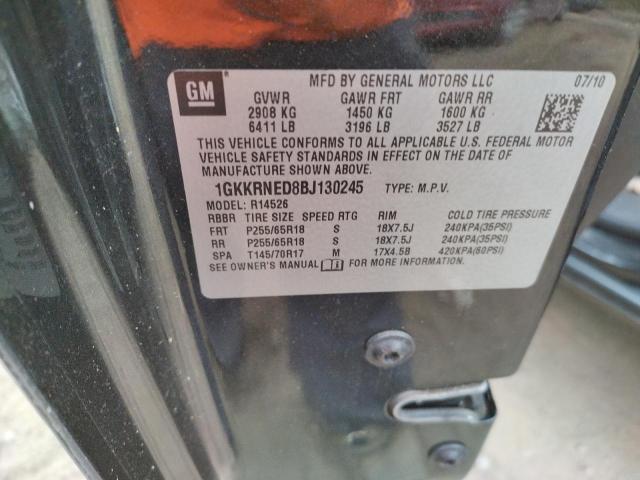Photo 10 from auction – 2011 GMC ACADIA SLE with VIN 1GKKRNED8BJ130245
