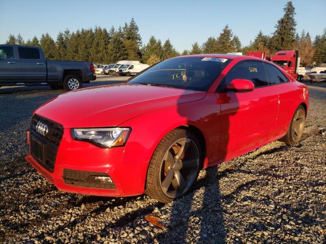 Photo 2 from auction – 2016 AUDI A5 PREMIUM with VIN WAUM2AFR8GA048404