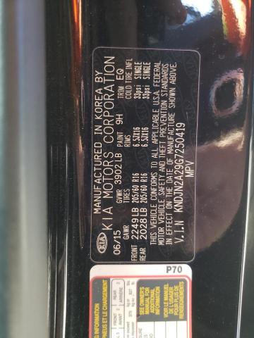 Photo 10 from auction – 2016 KIA SOUL with VIN KNDJN2A29G7250419