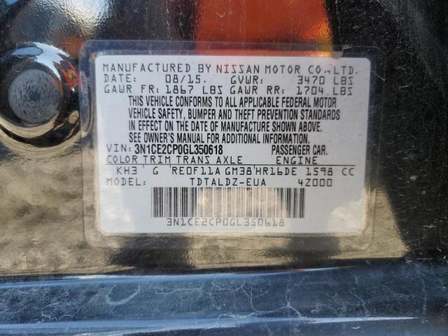 Photo 10 from auction – 2016 NISSAN VERSA NOTE with VIN 3N1CE2CP0GL350618